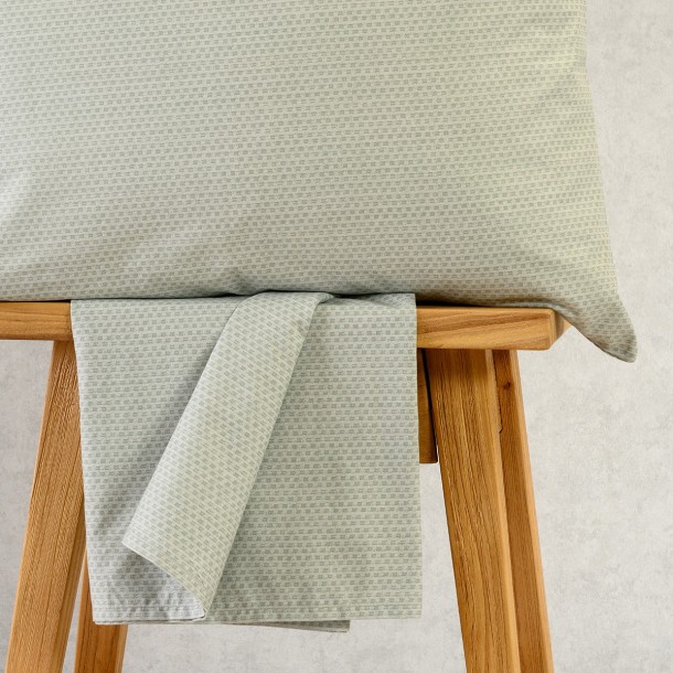 Σετ Σεντόνι Με 1 Μαξιλαροθήκη Βαμβακερό Ημίδιπλο Με Λάστιχο 120x200+32εκ. Luca Bordeaux Ultra Line Mini Melinen 20005550