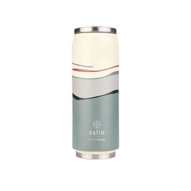 Θερμός-Ποτήρι Ανοξείδωτο Ecozen Horizon Save The Aegean Estia 500ml-7x19εκ. 01-22785