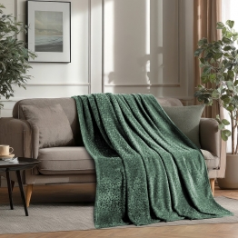 Ριχτάρι Flannel Τριθέσιου 170x300εκ. Giza Dark Aqua Melinen 20005204