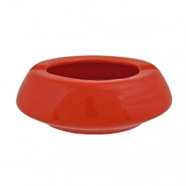 Σταχτοδοχείο Πορσελάνης Πορτοκαλί Art Et Lumiere 17x6εκ. 06486