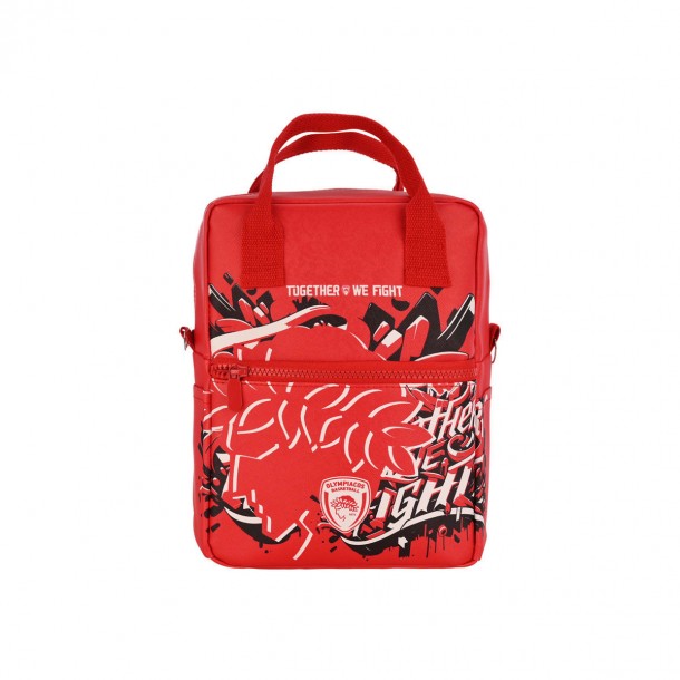Τσάντα Φαγητού Ισοθερμική PVC Leather Olympiacos BC Edition Together We Fight 7lt-20x14x27εκ. Estia 00-29951