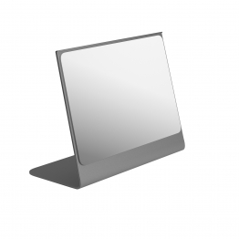 Καθρέπτης Επιτραπέζιος Ανοξείδωτος Matt Concrete Grey Pam & Co 20x10x18εκ. 2015-163