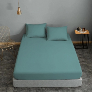 Σεντόνι Μεμονωμένο Polycotton Υπέρδιπλο 220x240εκ. Petrol Komvos Home 7002201-29