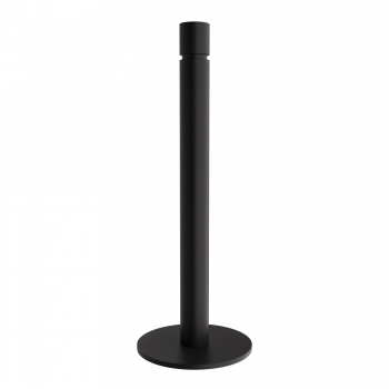 Θήκη Για Ρολό Κουζίνας Ανοξείδωτη Matt Black Pam & Co Φ12,5x33εκ. 1230-403