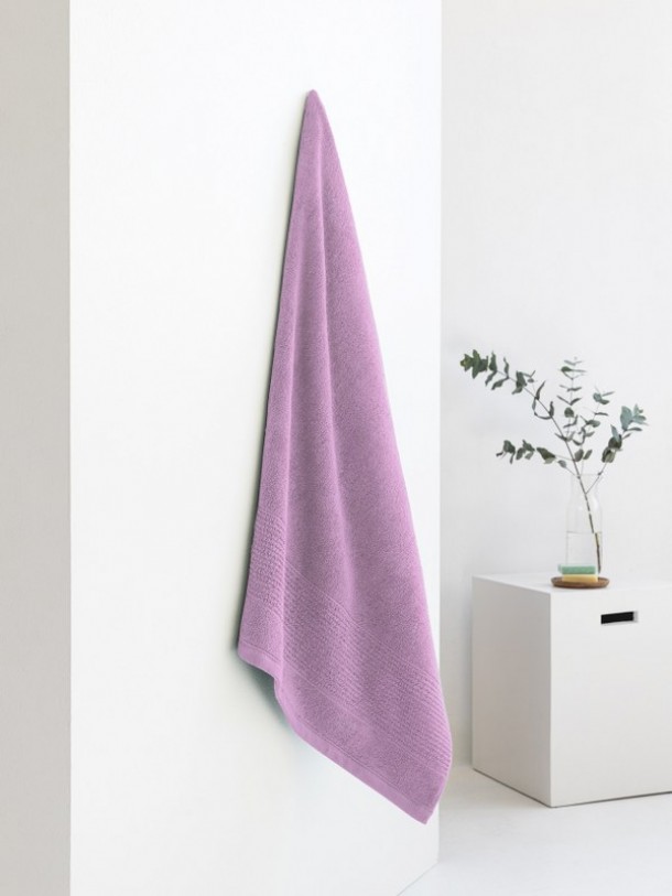 Πετσέτα Βαμβακερή Προσώπου 50x90εκ. Roke Violet Palamaiki