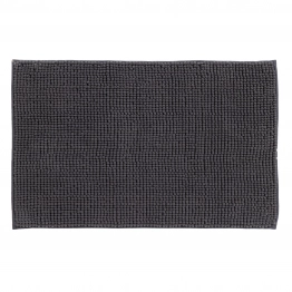 Ταπέτο Μπάνιου Αντιολισθητικό Chenille 60x90εκ. Bathmats 0773 Ανθρακί Das Home