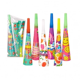 Σετ 6 Τεμάχια Χάρτινη Κόρνα