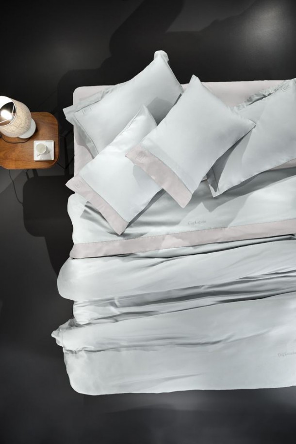 Σεντόνια Σετ 4τμχ Βαμβακoσατέν King Size Silky Moonlight-Silver 270x280εκ. Guy Laroche