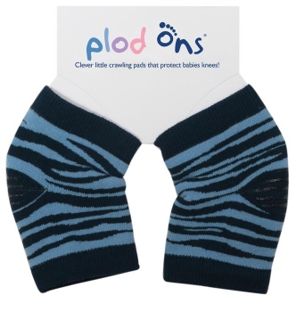 Ζεύγος Επιγονατίδες Για Μπουσούλημα Plod Ons Zebra Stripe Sock Ons PO-ZEBRA