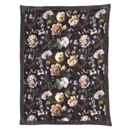 Διακοσμητικό Ριχτάρι Βελούδινο Με Γούνα Λουλούδια iliadis 145x180εκ. 75359