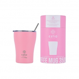 Θερμός-Ποτήρι Ανοξείδωτο Blossom Rose Save The Aegean Estia 350ml-7x13εκ. 01-12472