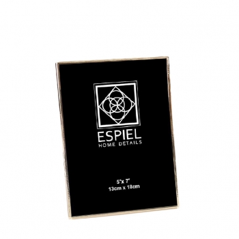 Κορνίζα Μεταλλική Χρυσή ESPIEL 13x18εκ. FAM750