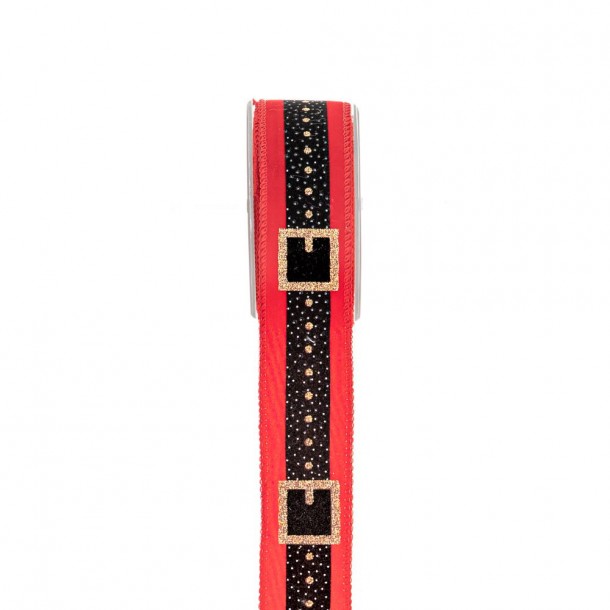 Χριστουγεννιάτικη Κορδέλα Santa Glitter Beld 4εκ.-9μ. iliadis 83877