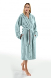 Μπουρνούζι Βαμβακερό Casual Sky Large Guy Laroche