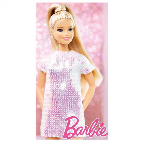 Πετσέτα Θαλάσσης Microfiber 70x140εκ. Barbie 42-3227