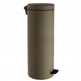 Καλάθι Απορριμμάτων 30lt Soft Close Ανοξείδωτο Matt Light Bronze Pam & Co Φ25x65εκ. 2565-963