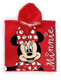 Πόντσο Παιδικό Microfiber 50x100εκ. Minnie 203 Red Disney DimCol