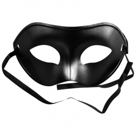 Μάσκα Κοκάλινη Μαύρη Carnavalista 3-2113