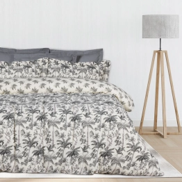 Σετ Σεντόνια Polycotton Υπέρδιπλα Με Λάστιχο 170x200+35εκ. Casual 5429 Εκρού-Γκρι Das Home