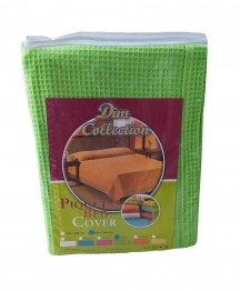 Κουβέρτα Πικέ Βαμβακερή Υπέρδιπλη 220x240εκ. Green DimCol