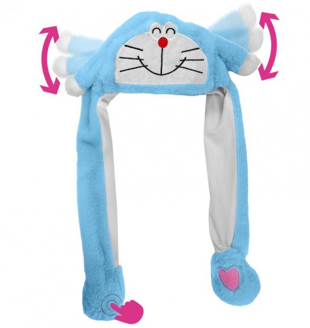 Σκούφος Λαγός Με Κίνηση Στα Αυτιά Γαλάζιος 35x50εκ. Carnavalista 3-2392