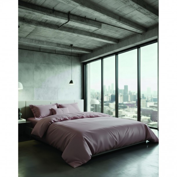 Σεντόνι Μεμονωμένο Βαμβακοσατέν Μονό 170x270εκ. City 4 Apple Makis Tselios