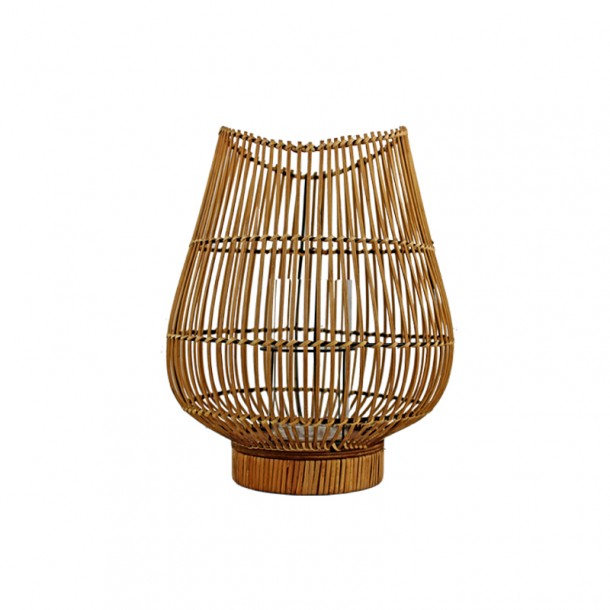 Φανάρι Bamboo Φυσικό Μπεζ Art Et Lumiere 34x40εκ. 14856