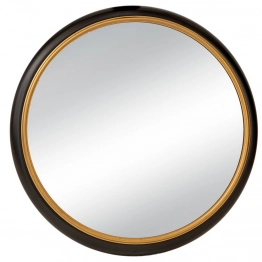 Καθρέπτης Τοίχου Μεταλλικός Μαύρος-Χρυσός 62x8εκ. iliadis 89206