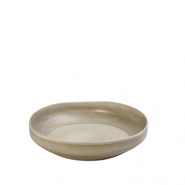 Πιάτο Βαθύ Stoneware Μπεζ ESPIEL Noah Nordic 17,3x17,3x4,7εκ. TAP102K6