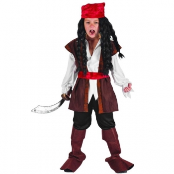 Στολή Παιδική Πειρατής Deluxe (4-6 ετών / 7-10 ετών / 11-14 ετών) Carnavalista 3-2715