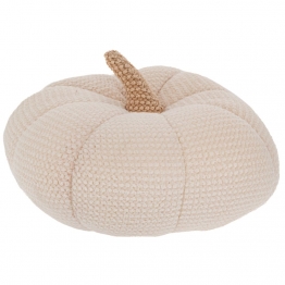 Διακοσμητικό Μαξιλάρι Υφασμάτινο Κολοκύθα Κρεμ 35x15εκ. iliadis 91737