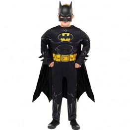 Στολή Batman Παιδική Deluxe (3-4 ετών / 4-6 ετών / 6-8 ετών / 8-10 ετών) Carnavalista 3-2467