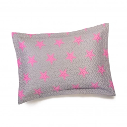 Ζεύγος Διακοσμητικές Μαξιλαροθήκες Microfiber 50x70+5εκ. Oxford Star Girl Melinen 2000040405