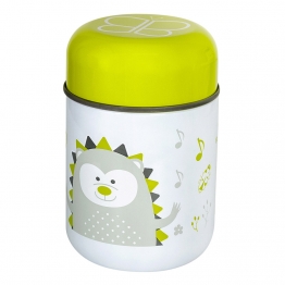 Θερμός Φαγητού Με Κουτάλι Lime 300ml Bbluv B0122-L