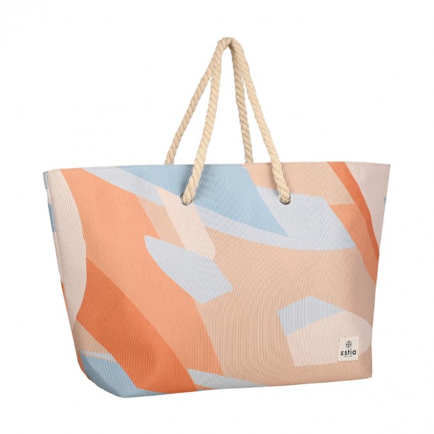 Τσάντα Θαλάσσης Polyester 63x36x20εκ. Summer Daze Estia 00-25441