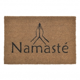 Πατάκι Εισόδου Namaste Pvc Natural-Μαύρο CLICK 40x60εκ. 6-35-303-0002