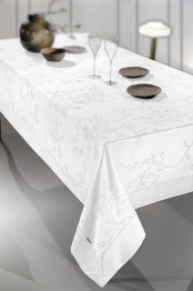 Τραπεζομάντηλο Polyester 160x260εκ. Country White Guy Laroche