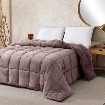 Κουβερτοπάπλωμα Flannel-Sherpa Μονό 160x220εκ. Shelby Berry Melinen 20003774