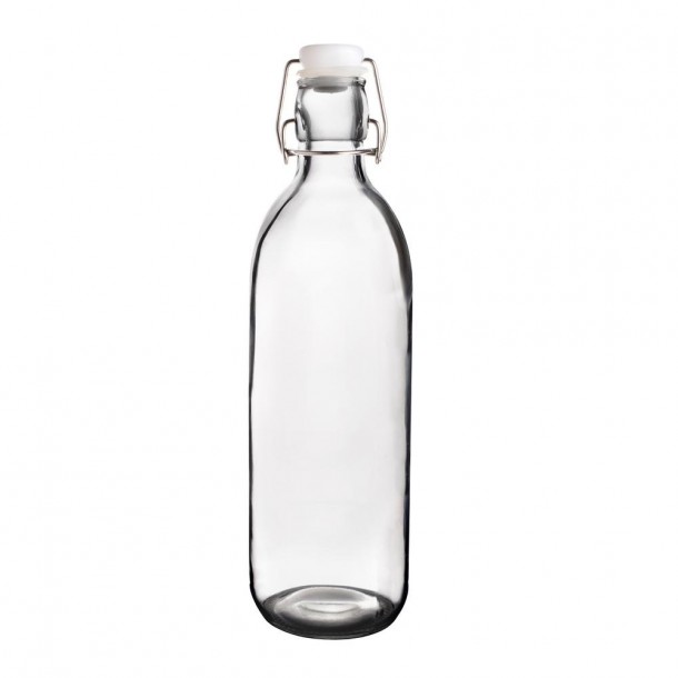 Μπουκάλι Νερού Γυάλινο Διάφανο 1000ml Savio Max Home ZT20S9261