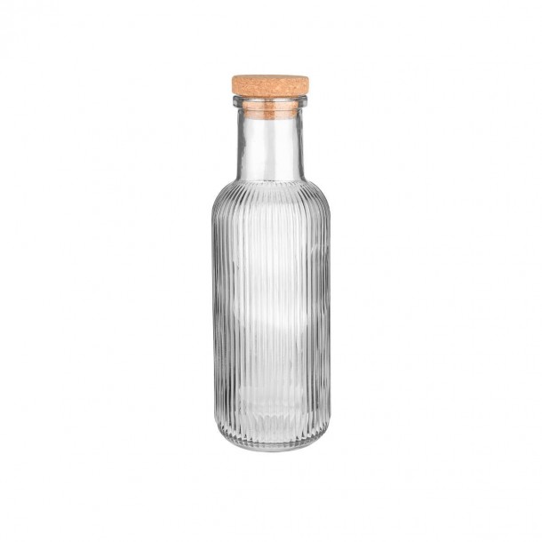 Μπουκάλι Γυάλινο-Φελλός Γκρι Essentials Estia 720ml-8,7x27,8εκ. 00-21870