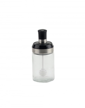 Βάζο Μελιού Γυάλινο Διάφανο 200ml Honeycomb Max Home® ZT21AGPGTLG3
