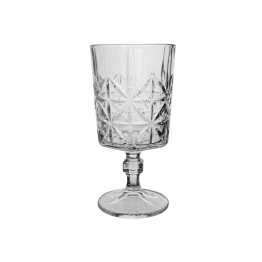 Ποτήρι Κρασιού Σετ 6τμχ Γυάλινο Διάφανο 182ml Hobstar Estia 07-24048