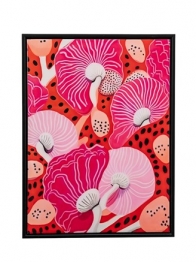 Πίνακας Με Κορνίζα Μανιτάρια Multi 30x2,8x40εκ. Zen Collection 25.60.52387