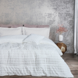 Κουβερτοπάπλωμα Fleece-Sherpa Υπέρδιπλο 220x240εκ. Blankets 1176 Λευκό Das Home