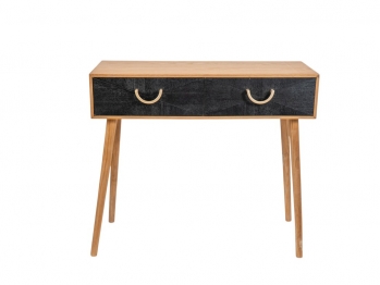 Κονσόλα Ξύλινη Natural-Καφέ 90x35x78εκ. Zen Collection 25.47.52371