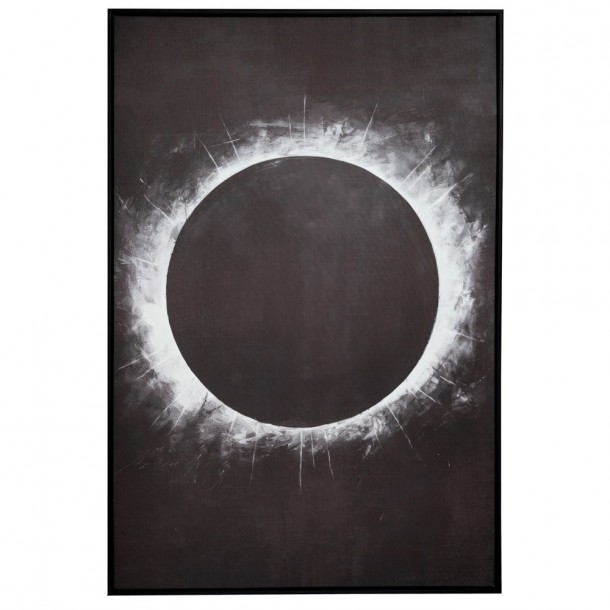 Πίνακας Ασημοτυπία Καμβάς Eclipse 83x123εκ. iliadis 89161