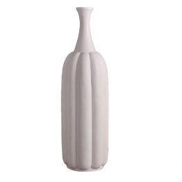 Βάζο Fiberclay Λευκό ESPIEL 36x113εκ. LOF113