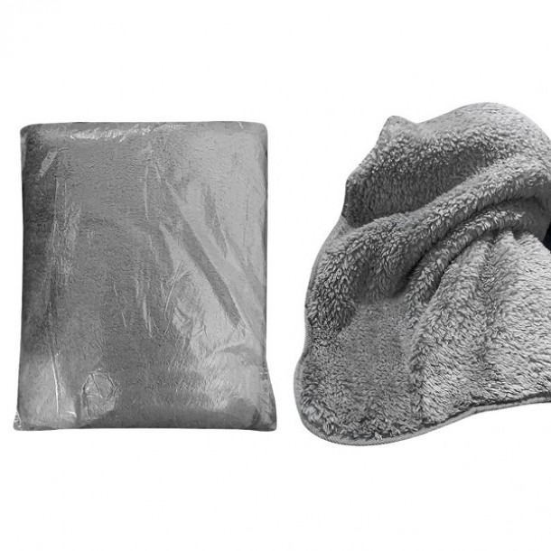 Κουβέρτα Καναπέ Fur Polyester Grey 200x150εκ. Homie 80-387