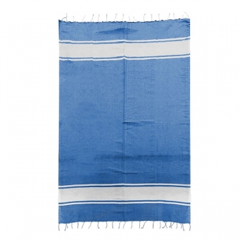 Πετσέτα Θαλάσσης Βαμβακερή Pestemal 90x180εκ. Blue SUMMER tiempo 42-2396