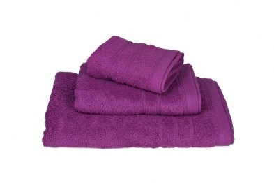 Πετσέτα Βαμβακερή Χειρός 30x50εκ. Purple
